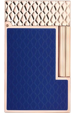 S.t. Dupont Ligne 2 Mavi-gold Puro Çakmağı 16632 - Tr6785