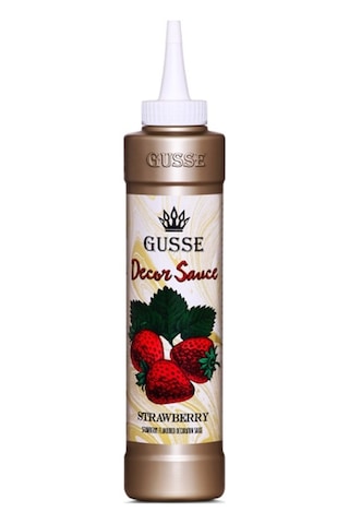 Gusse Çilek Aromalı Dekor Sos 750 G