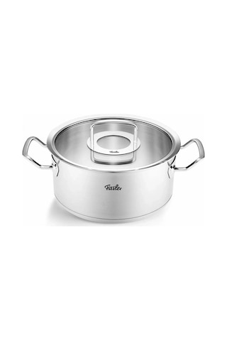 Fissler Profi Collection Cam Kapak Kısa Tencere 24 Cm Renkli
