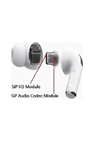 Apple Uyumlu AirPods 3 A2566 Kulaklık İçin Pil Batarya 2 Li Set