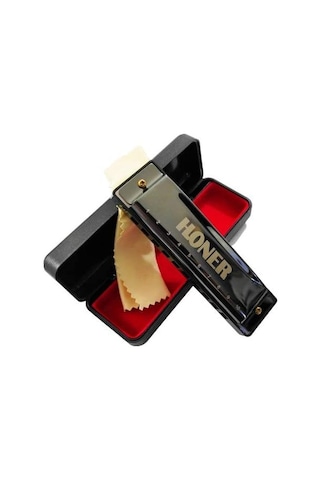Honer H1005 Özel Kutulu 10c Chromatic Harmonika-10 Delik Mızıka