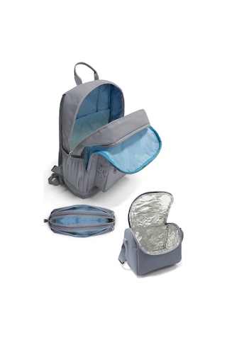 Coral High Renkli Çizgili 3 Lü Okul Çanta Seti Set0123673 Çok Renkli