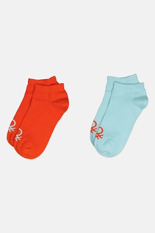 United Colors Of Benetton Benetton 2 Li Babet Çorap Bnt-b24096 Kırmızı