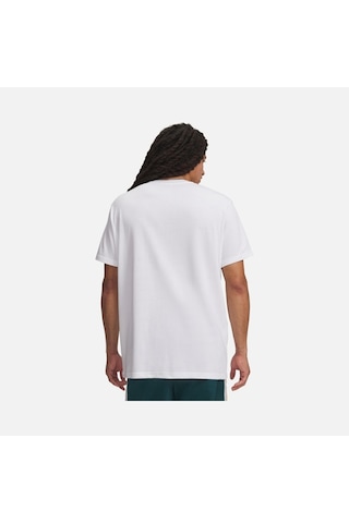 Under Armour Hw Armour Label Ss Erkek T-shirt 1382831-100 Beyaz
