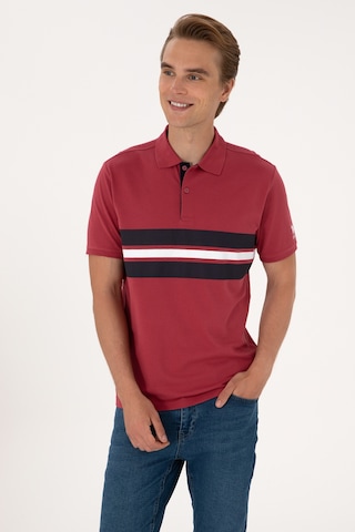 U.S. Polo Assn. Erkek Regular Fit Vişne Polo Yaka Tişört 50306808-VR223