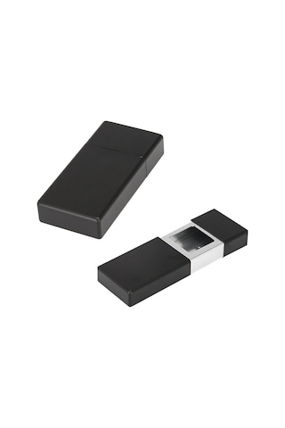 Falconetti Siyah Aliminyum Mini Cep Küllüğü Küllük Rb93Sy