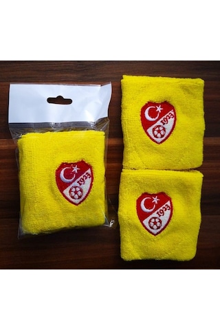 Ter Bilekliği, Sarı, Nakış Tff Arması Çok Renkli
