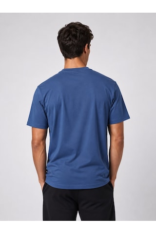 Umbro Season Erkek Petrol Mavi Pamuklu Spor Tişört Nf0150