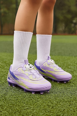 Mini Bonito Üniseks Yeni Nesil Mekanizmalı Futbol Kramponu Lila