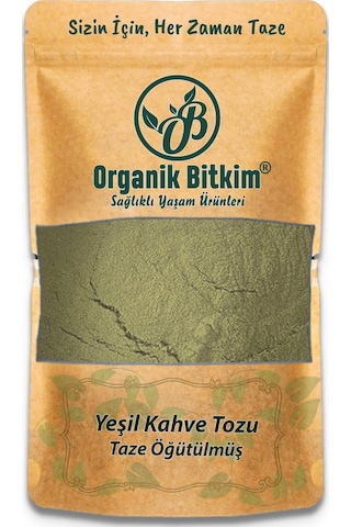 Organik Bitkim Yeşil Kahve Toz 150 G