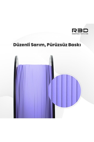 R3d Pla+ Filament Koyu Toprak 1.75mm 1kg Filament