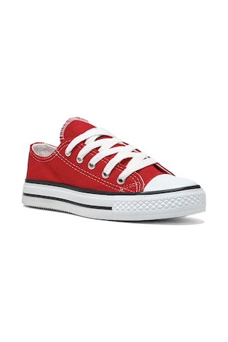 Tonny Black Çocuk Unisex Kırmızı Rahat Kalip Sneaker Ayakkabi Kırmızı