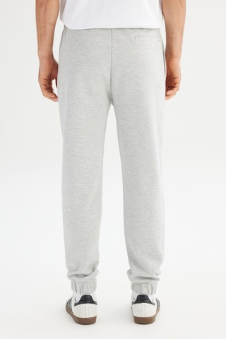 Erkek Pike İnterlock Sweatpant Gri Melanj