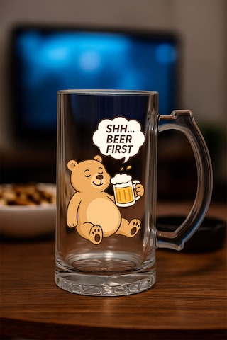 Baskılı Bira Bardağı Beerfirst