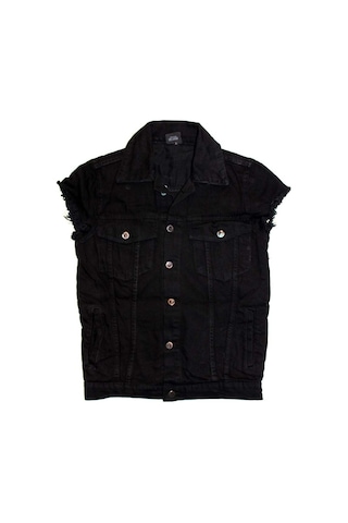 Iron Maiden Senjutsu Kolsuz Kot Yelek Siyah