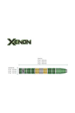 Winmau Xenon %90 Tungsten Çelik Uçlu Dart Oku