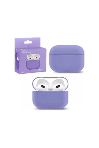 Proaks Airpods Uyumlu 3 İçin Silikon Kılıf 225801640 Violet