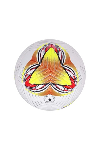 2025 Desenli Tasarım Futbol Topu 4 Astarlı No:5 480 Gr + Pompa Hediyeli X509 Çok Renkli