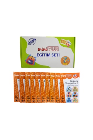 Yeni Mini Yup 7+seti Sadece 10 Kitap Kontol Kutusuz