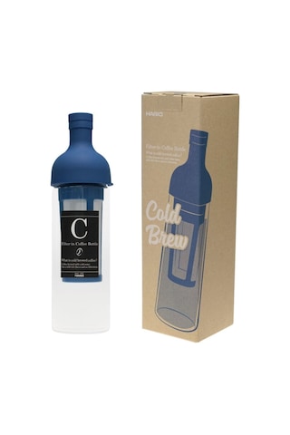 Hario Cold Brew Soğuk Demleme Filtreli Şişe Mavi