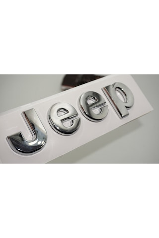 Dk Tuning Jeep Kaput Bagaj Krom Metal Logo Amblem Arma