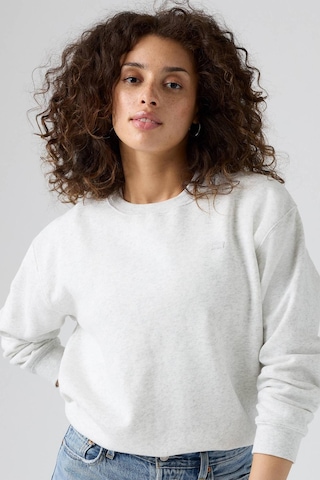 Levi's Oversize Basic Yuvarlak Yaka Gri Kadın Sweatshirt - A5942-0006-11542 Siyah