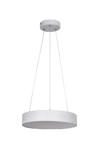 Dakota Modern Panel Ledli Salon Oturma Odası Yatak Odası Mutfak Beyaz Renk Led Avize Beyaz Işık Beyaz Beyaz