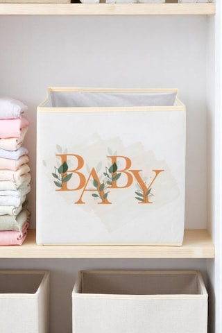 4'lü Baby Dolap İçi Organizer Kapaksız Kutu Oyuncak Eşya Çamaşır Saklama Kutusu Düzenleyici 30x30x30 Beyaz