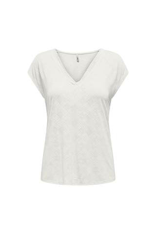 Only Kadın T-shirt 15319446 Beyaz
