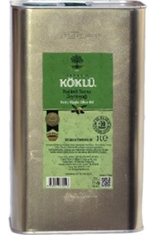 Ayvalık Köklü Zeytincilik Taş Baskı Erken Hasat Soğuk Sıkım Zeytinyağı Teneke 3 L Ayvalık Köklü Zeytincilik Taş Baskı Erken Hasat Soğuk Sıkım Zeytinyağı Teneke 3 L