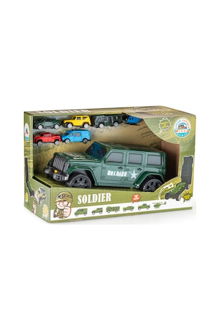 Erdem Toys Garajlı Dev Asker Jeep