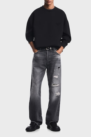 Emporio Armani Pamuklu Regular Fit Bisiklet Yaka Sweat Erkek Sweat Em006827 Af10013 Mc718 Siyah