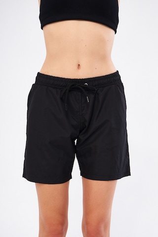 Fantasy Kadın Siyah Cepli Hızlı Kuruyan Deniz Şortu Edy6110s Siyah