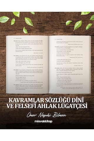 Kavramlar Sözlüğü Dini Ve Felsefi Ahlak Lugatçesi / Ömer Nas...