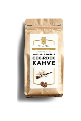 Vanilla Bean Coffee 200g, Vanilya Aromalı Çekirdek Kahve Çekirdek Kahve