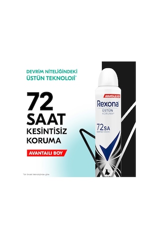 Rexona Invisible Black & White 72 Saat Kadın Sprey Dodrant 3 x 200 ML