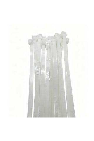100x2,50mm Kablo Bağı Cırt Kelepçe Beyaz 300 Adet +100 Adet Hediye 150x2,50mm