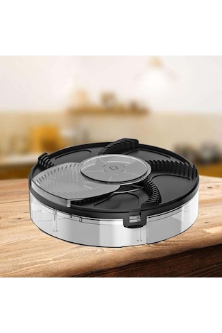 Createtech Suntek Dönen Elektrikli Sinek Kapanı Şarj Edilebilir Siyah Kontrol