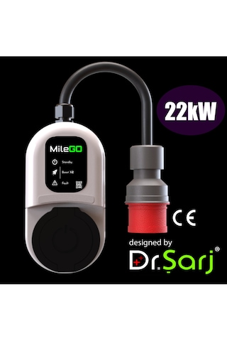 MileGO 22kw Şarj İstasyonu - Taşınabilir AC Elektrikli Araç Şarj Cihazı