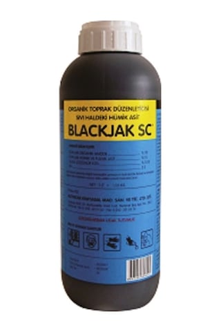 Blackjak Sc - Sıvı Hümik Ve Fulvik Asit 1 L Blackjak Sc - Sıvı Hümik Ve Fulvik Asit 1 L