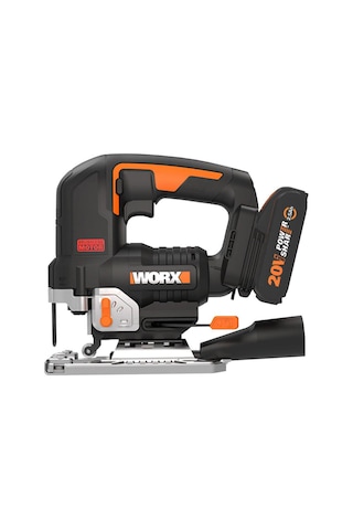 Worx WX542 20Volt Tek Akülü Profesyonel Kömürsüz Şarjlı Dekupaj Testere