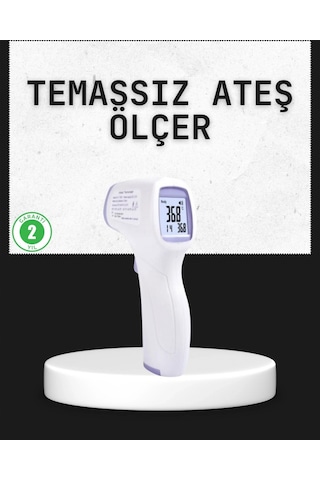 Temassız Termometre Hızlı Ölçüm Güvenli Dijital Ateş Ölçer