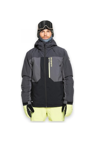 Quiksilver Eqytj03451 Dawson Jk Wp Snowboard Ceketi Siyah Erkek Outdoor Siyah