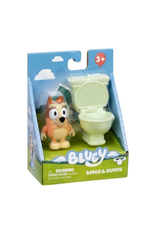 Bluey Tek Figür Aksesuarlı Set - Bingo Ve Klozet