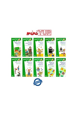 Miniyup 6+ Yaş Görsel Dikkat Ve Matematiksel Zeka Gelişim Seti