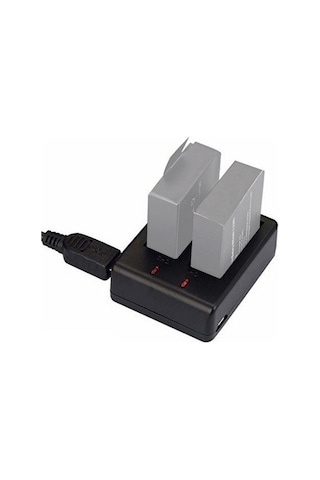 Sjcam Harici Usb İkili Şarj Aleti Siyah