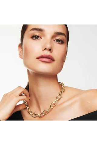 Divine Dark Velvet Kolye Altın