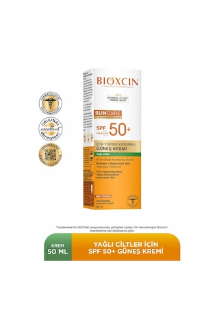 Bioxcin Suncare Kuru Yağlı Ciltler İçin Krem Spf50 50 Ml + Sprey 200 Ml - Kofre