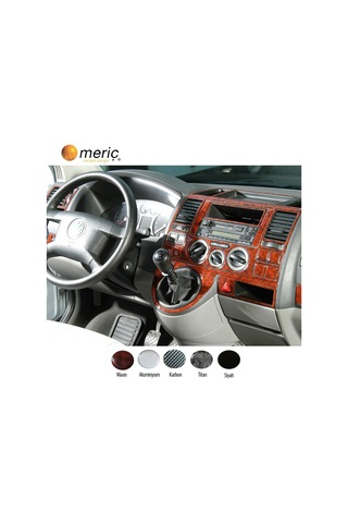 Meriç® Vw Transporter T5 Ön Torpido Kaplama 29 Parça 2003-2009 (530157705)