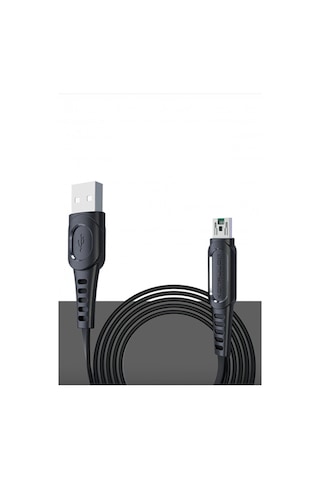Dc24 Micro Usb Kablo 1.2m 4a - Siyah Şarj Kablosu